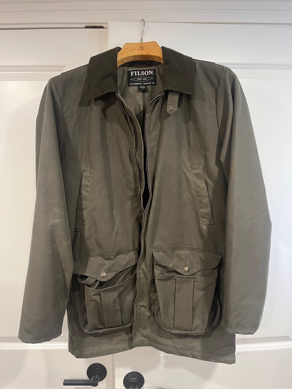 Filson Shooting Jacket - Otter Green - Large